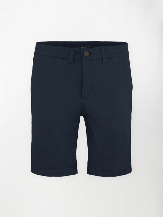 Bermuda classico - color Blu scuro - Cotone elasticizzato